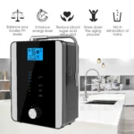 Water Ionizer Hydrogen Water Generator Machine Alkaline Acid Water Filter Auto-Cleaning, LCD Touch, 11Plates, pH 3.5-11, ORP-800 - Image 3