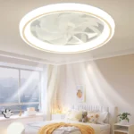 New Ceiling Fan Light Living Room Bedroom Modern and Simple Home Intelligent Remote Control LED Fan Light