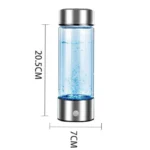 420ml Hydrogen-Rich Water Cup Electric Hydrogen Rich Water Generator Bottle Titanium Quality Filter Portable Antioxidant Lonizer - Image 6